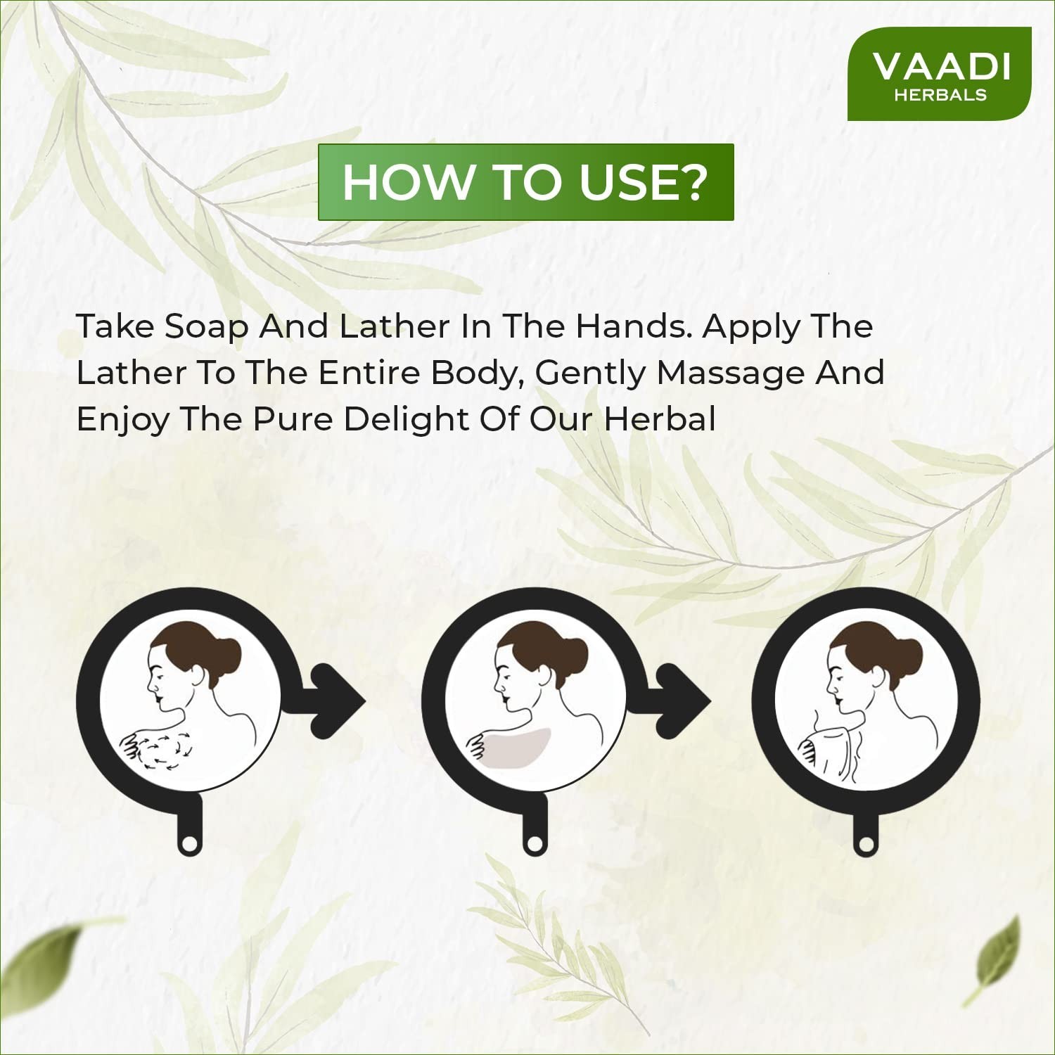 Vaadi Herbals Fresh Papaya Soap 75 gm – (Pack of 6) – Natural Skin Brightening