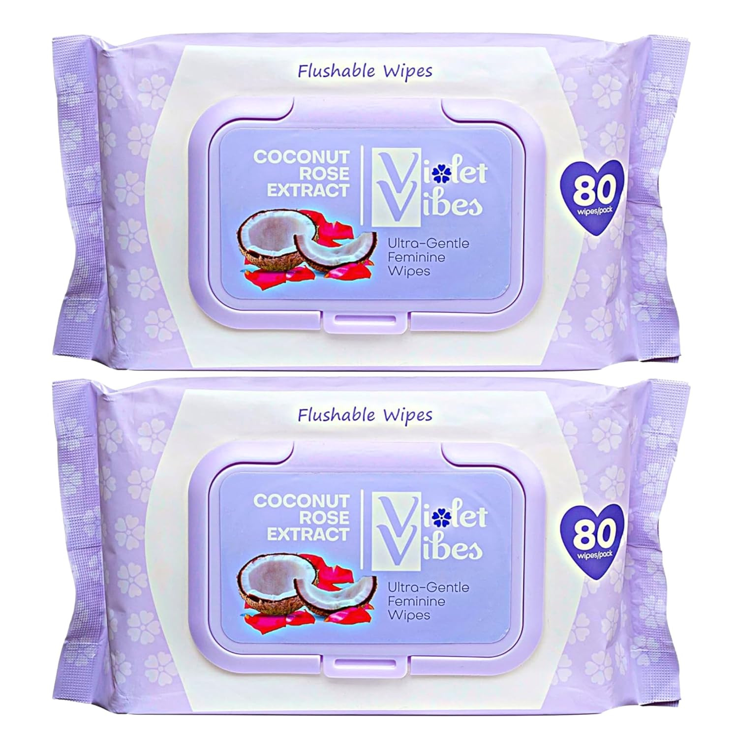 160-CT Flushable Wipes for Women – Gentle on Sensitive Skin Plant Based