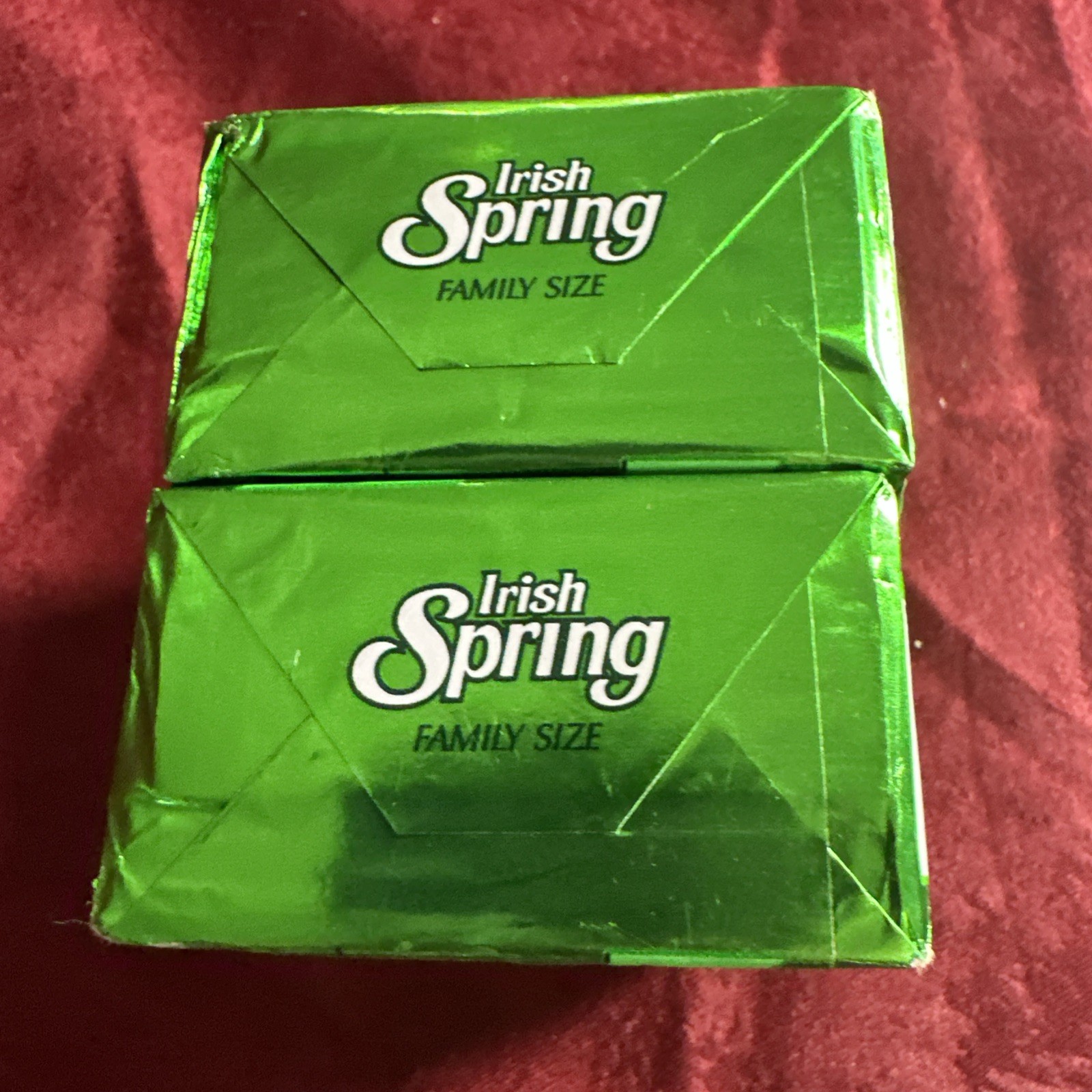 Irish Spring Family Size Bath Bars 7 0z Deodorant Soap Pack Of 2