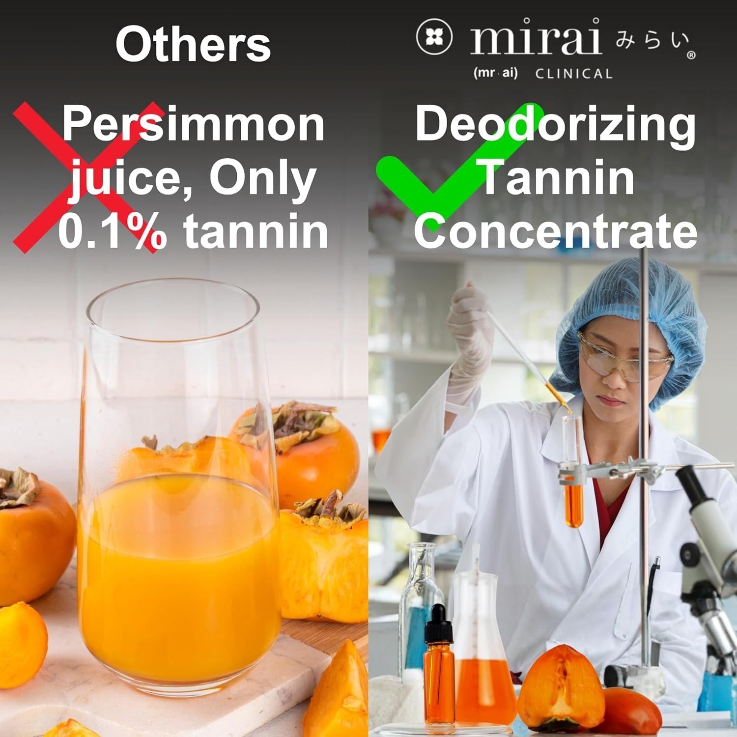 Clinical Persimmon Soap Bar – Natural Nonenal Odor Solution for All Skin Types