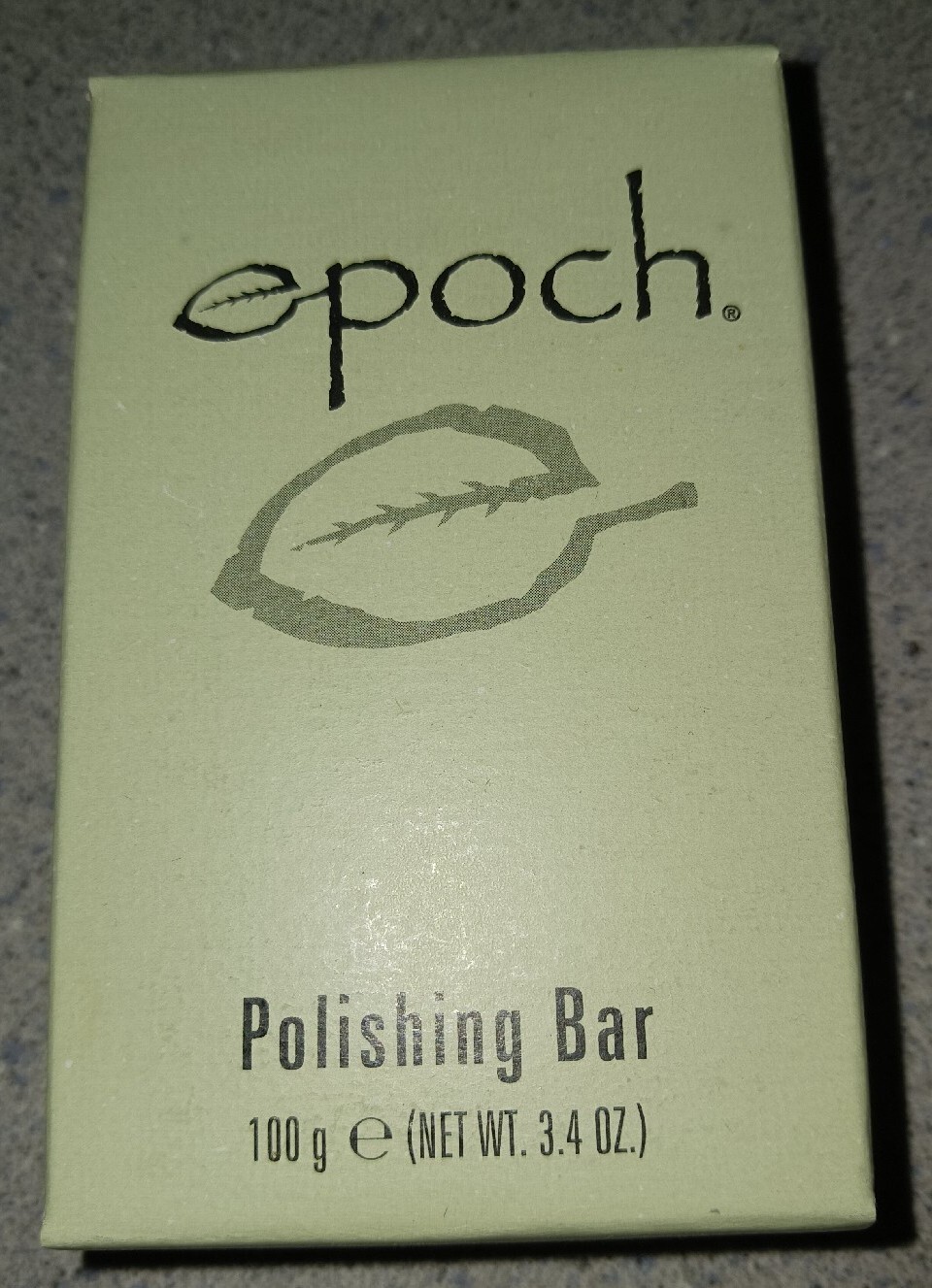 Nu Skin Epoch Polishing Bar Soap 3.4oz Remove Dead Skin Dirt & Oil