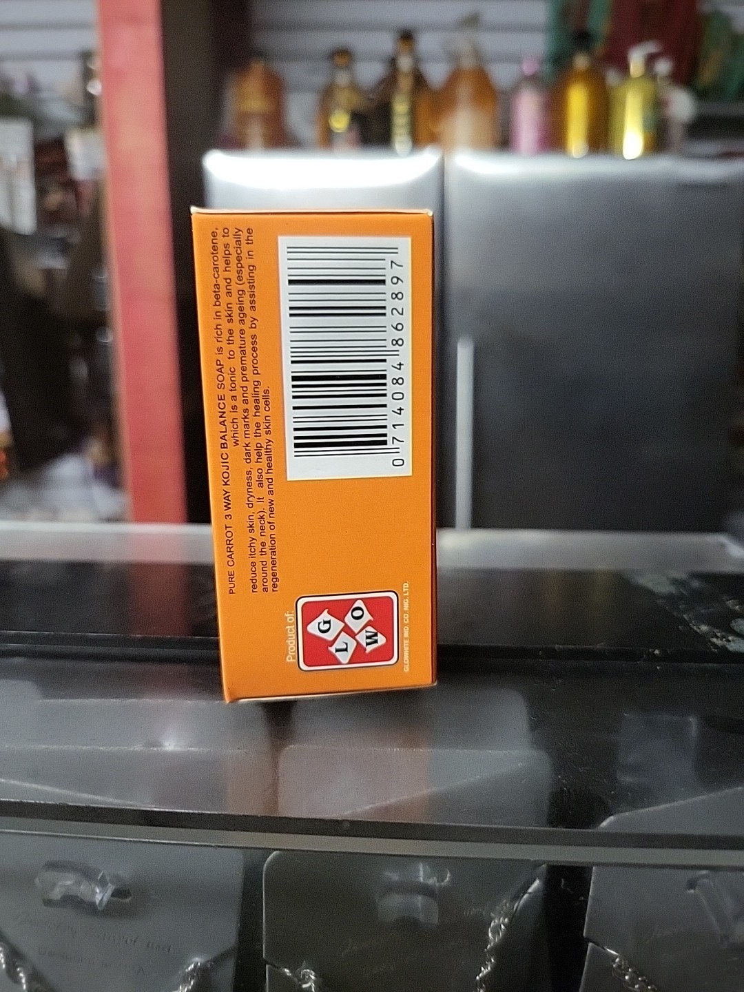 Pure carrot CArrot soap. ALL SKIN TYPE. Super ecclaircissant soap. 190g