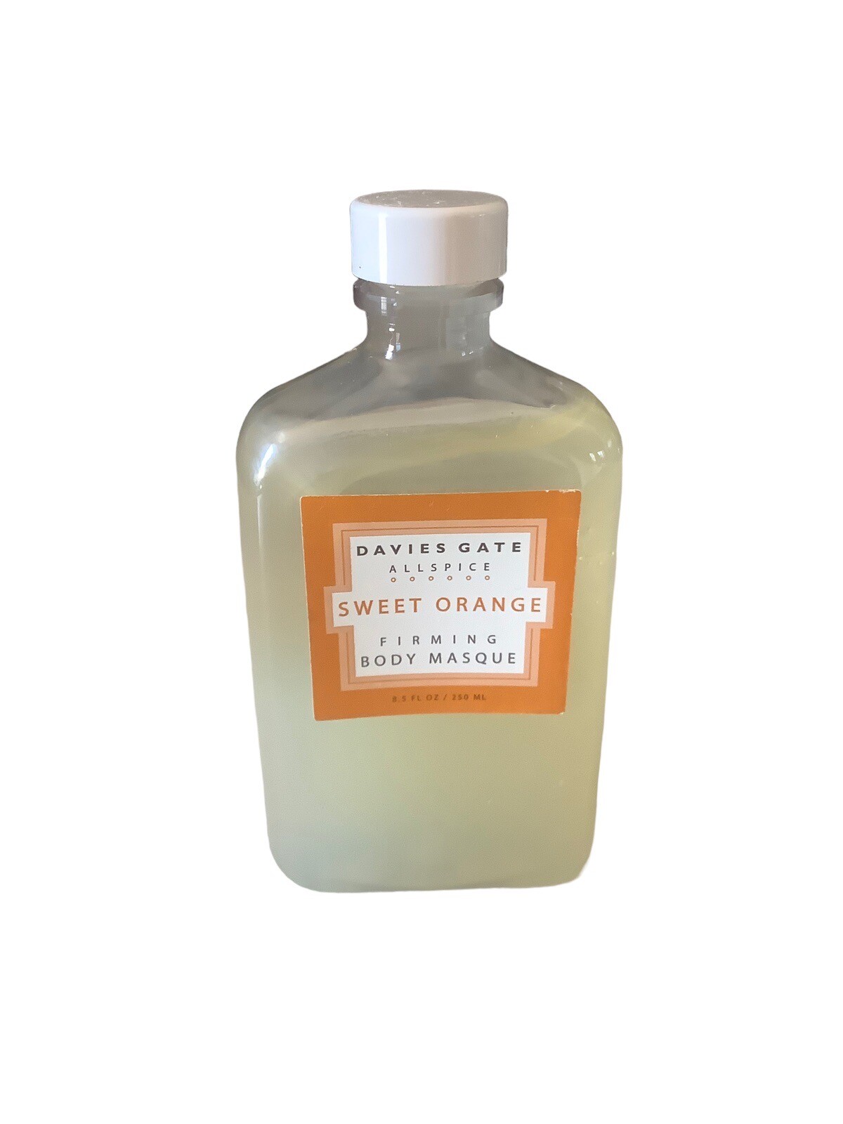 Davies Gate Allspice Sweet Orange Firming Body Masque 8.5 Oz NEW