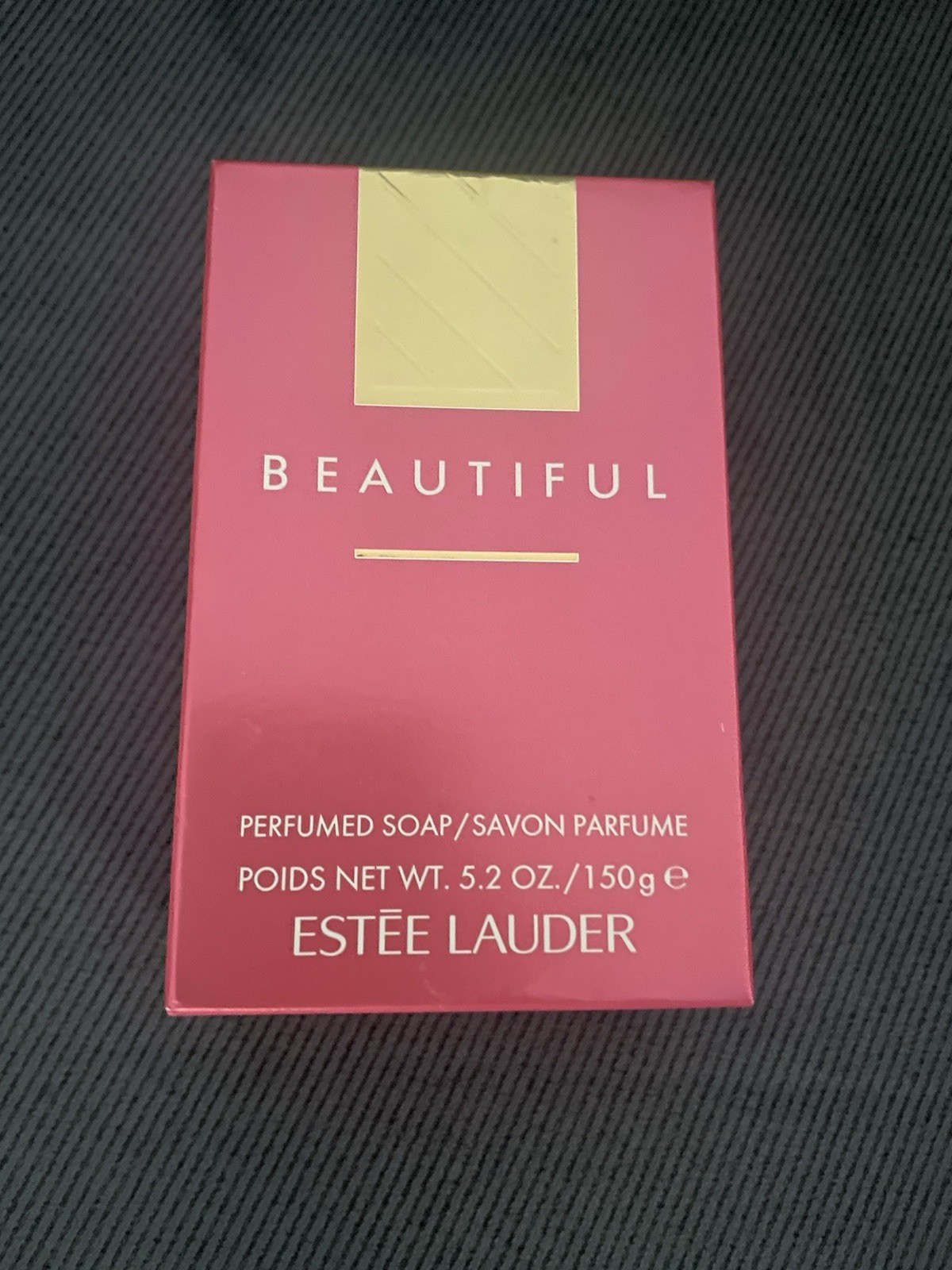 Estee Lauder Beautiful Perfumed Soap 5.2 oz 150g Luxury Scented Bath Bar Boxed