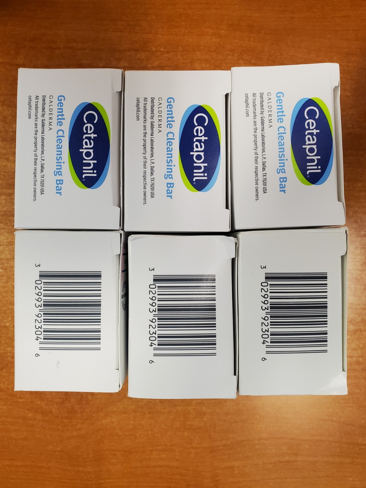 6 Bars: CETAPHIL Gentle Cleansing Bar Soap 4.5 oz. ea. Normal/Dry Skin – R1P2