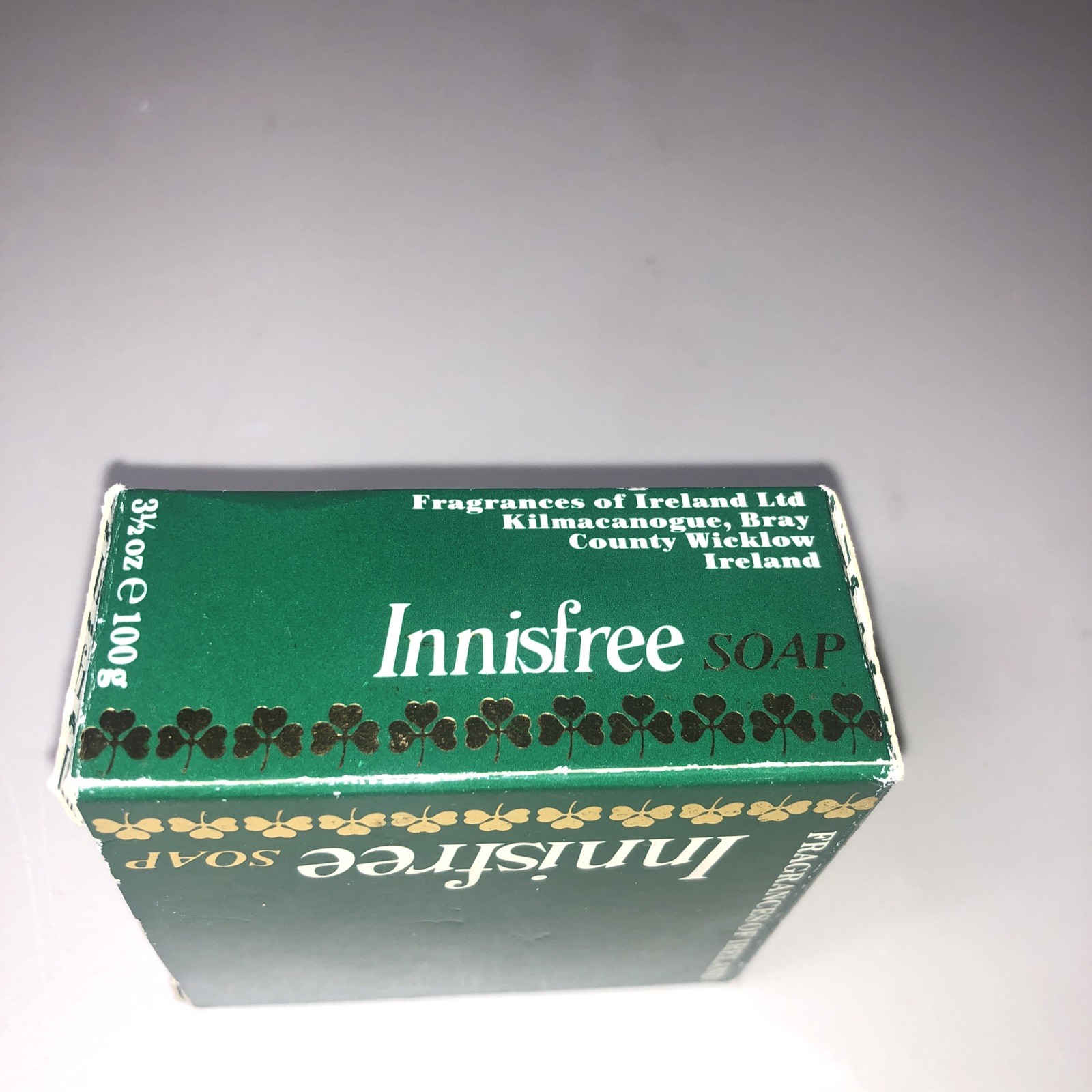 Innisfree Soap 3-1/2 Oz Fragrances of Ireland W/ Lanolin NOS Vintage