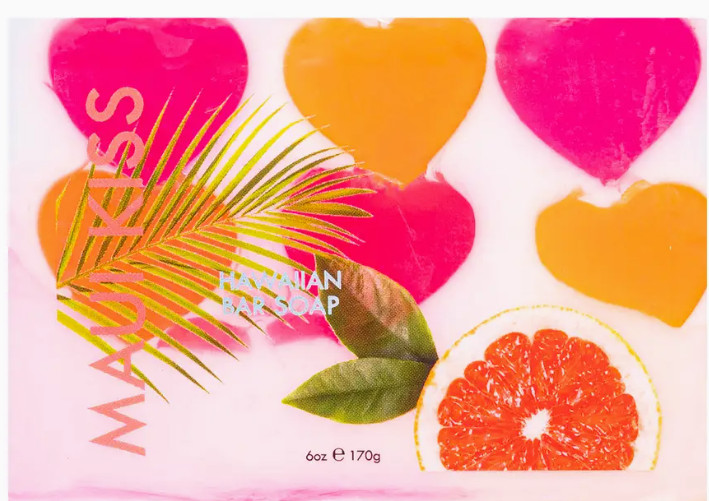 Maui Soap Co Maui Kiss Bar Soap with Kukui & Coconut Oil 6oz