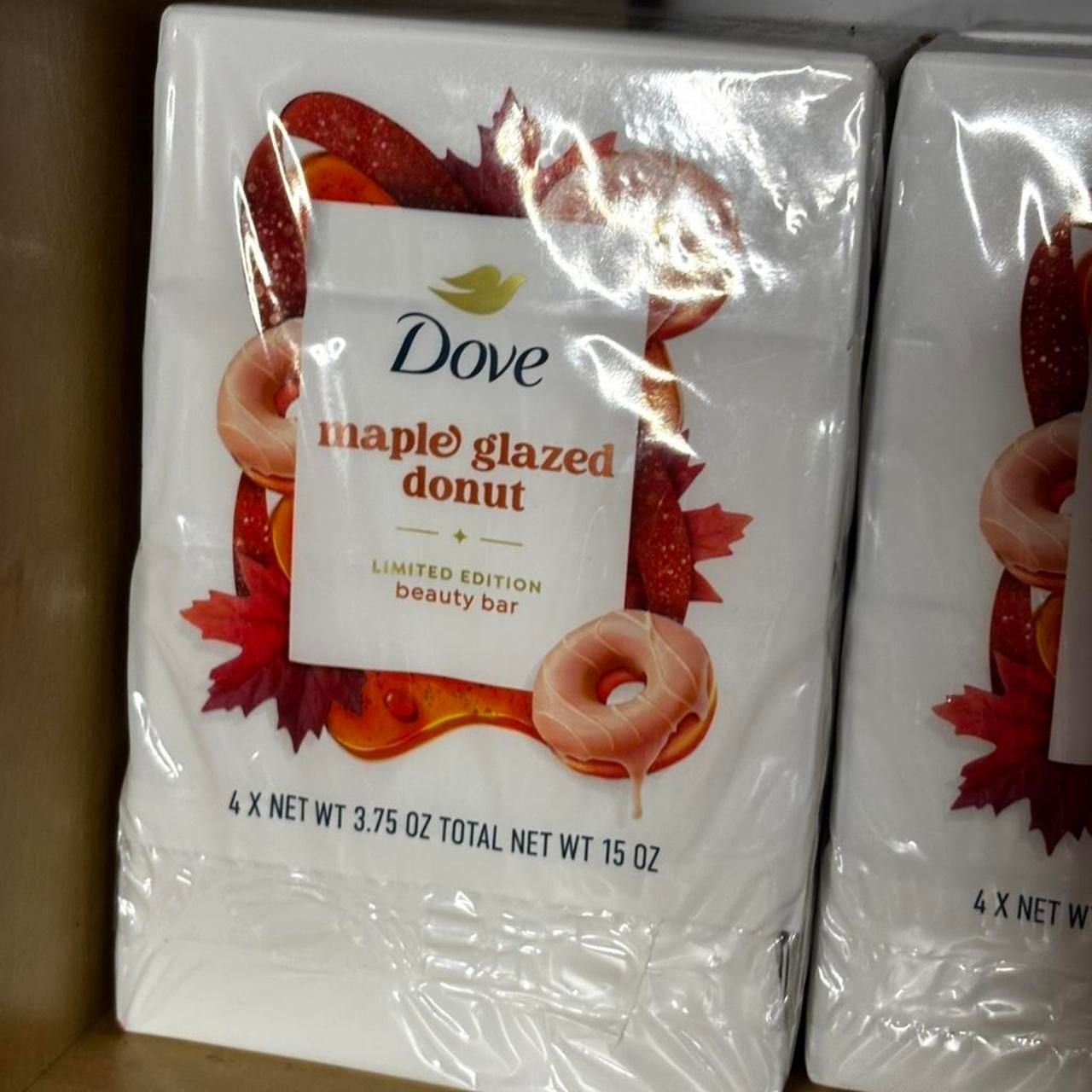 Dove Maple Glazed Donut Limited Edition Beauty Bar 4-Pack