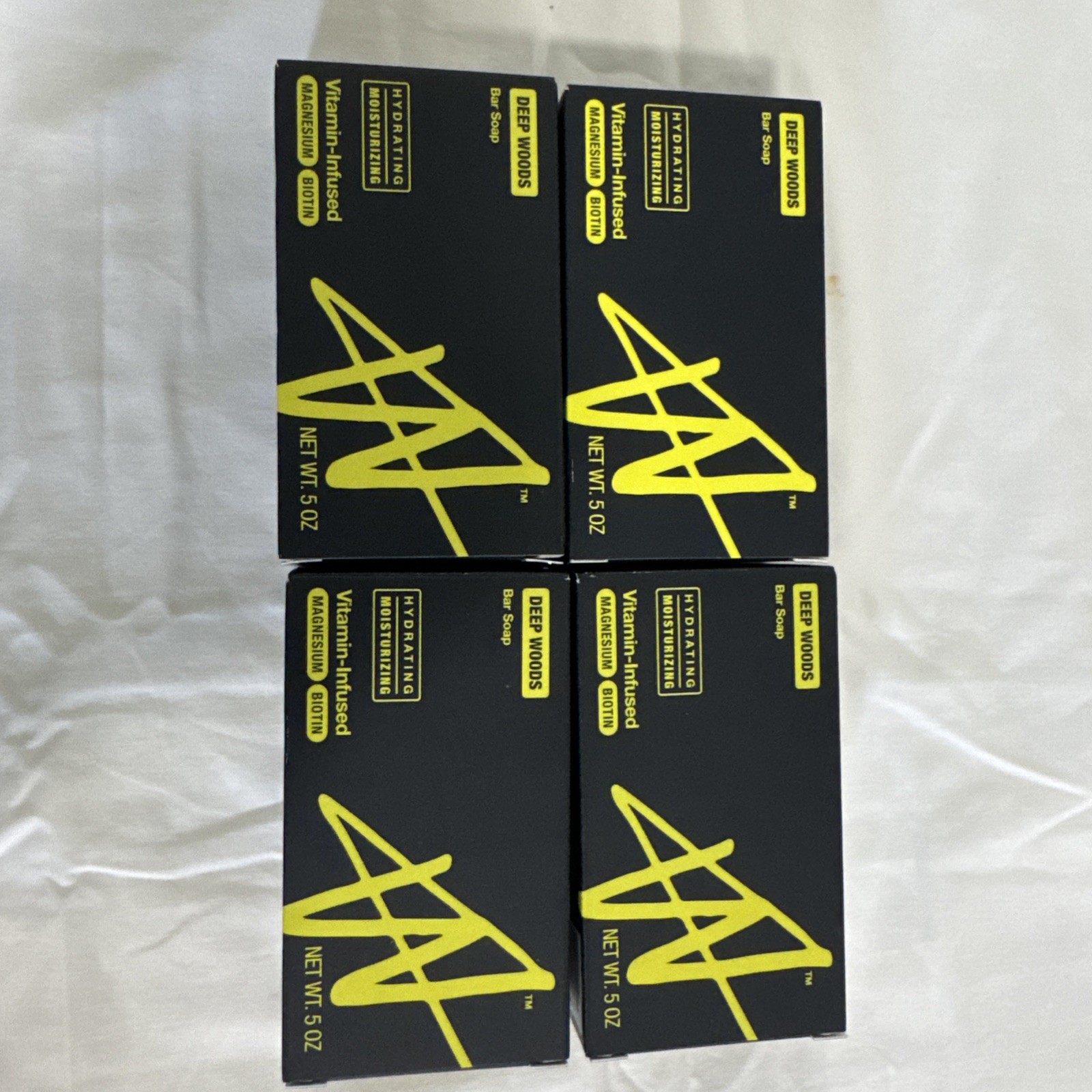 W Jake Paul 4pc Winning Formula Bar Soap Deep Woods Vitamin Magnesium