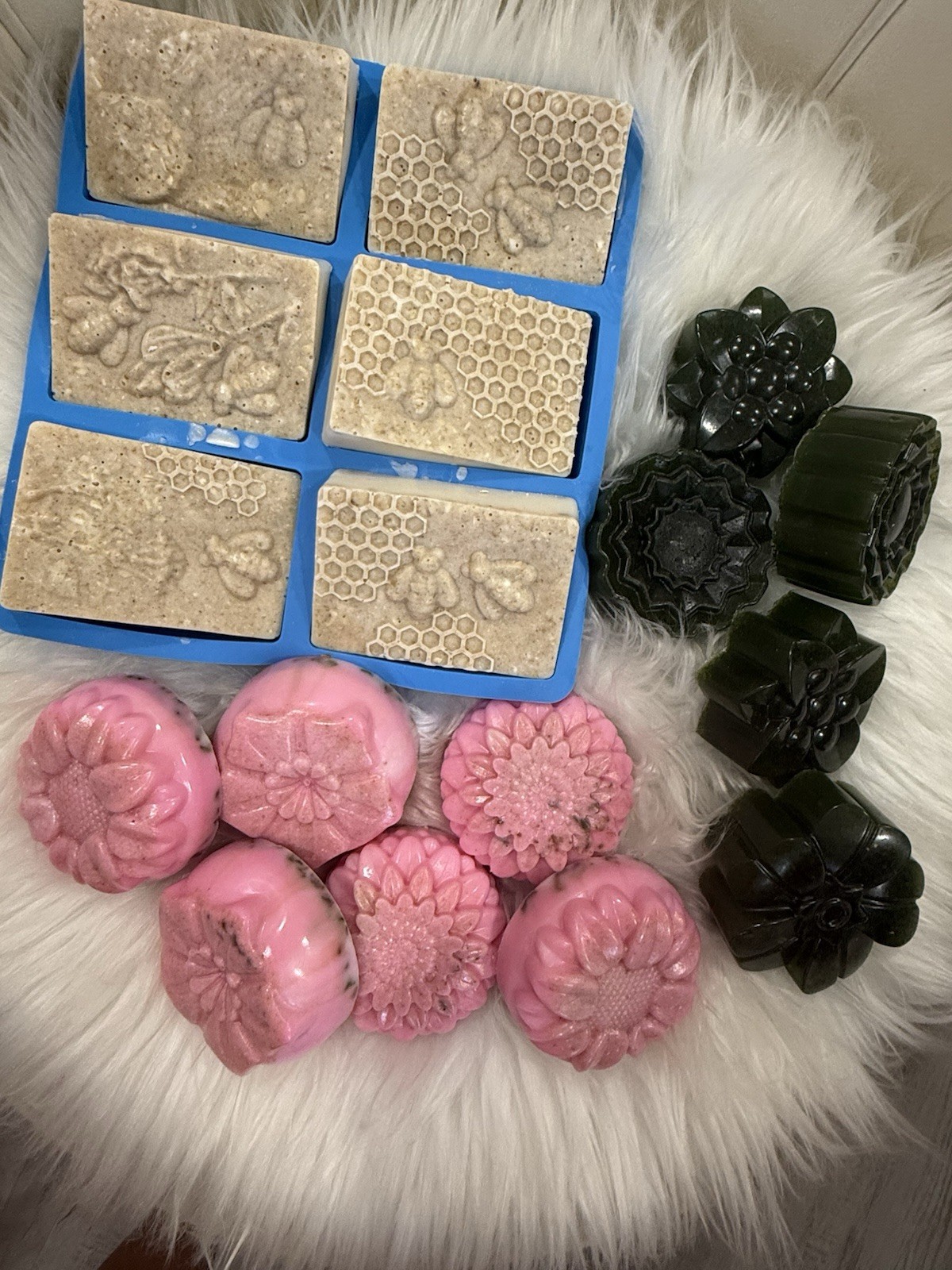 Jabones Leidy Artesanales Handmade All Natural Assorted Soap Set Honey 7 oz
