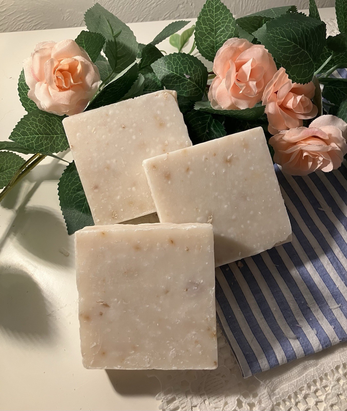 Handmade Artisan Soap Cold-Processed~Organic~Tropical Garden w/ Greek Yogurt