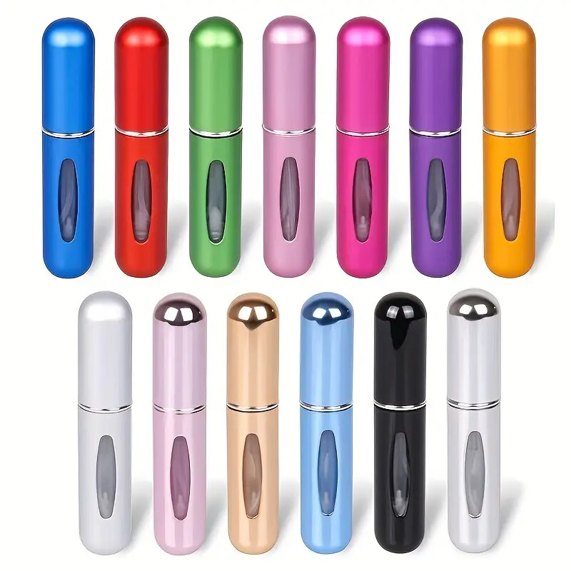 5ml Travel Purse Ready Refillable Perfume Spray Bottle Atomizer Pump Pocket Gift