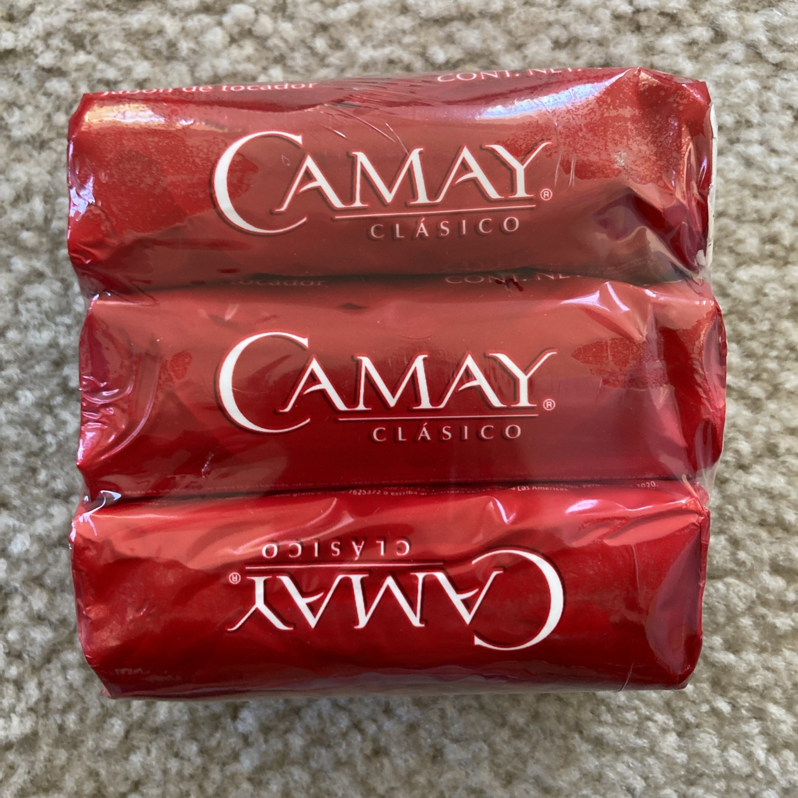 Camay Clásico Large Soap Bars 3 x 5.29 oz