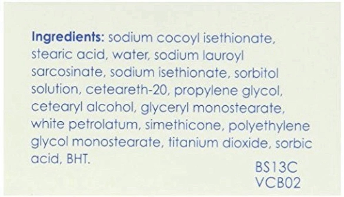 Vanicream Cleansing Bar 3.9oz Each, 3 Pack Free Shipping