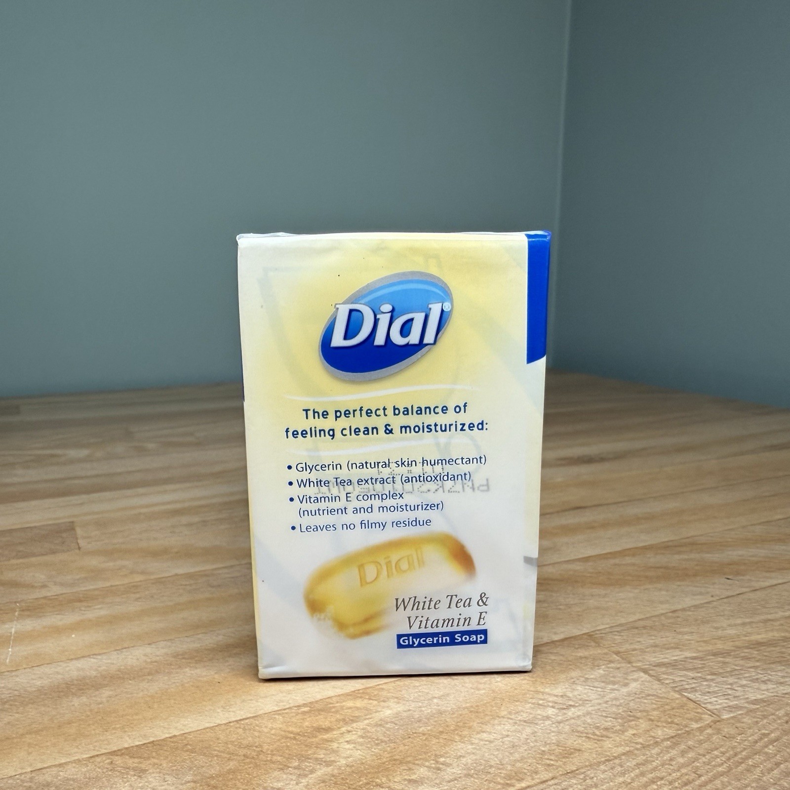 DIAL Clean & Soft White Tea Vitamin E Glycerin Soap 3 Bars 4oz/each 2006 SEALED