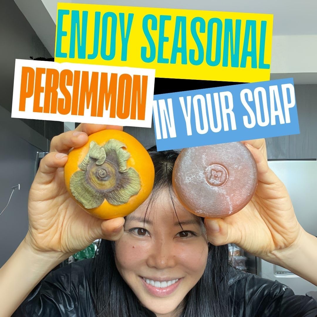 Clinical Persimmon Soap Bar – Natural Nonenal Odor Solution for All Skin Types