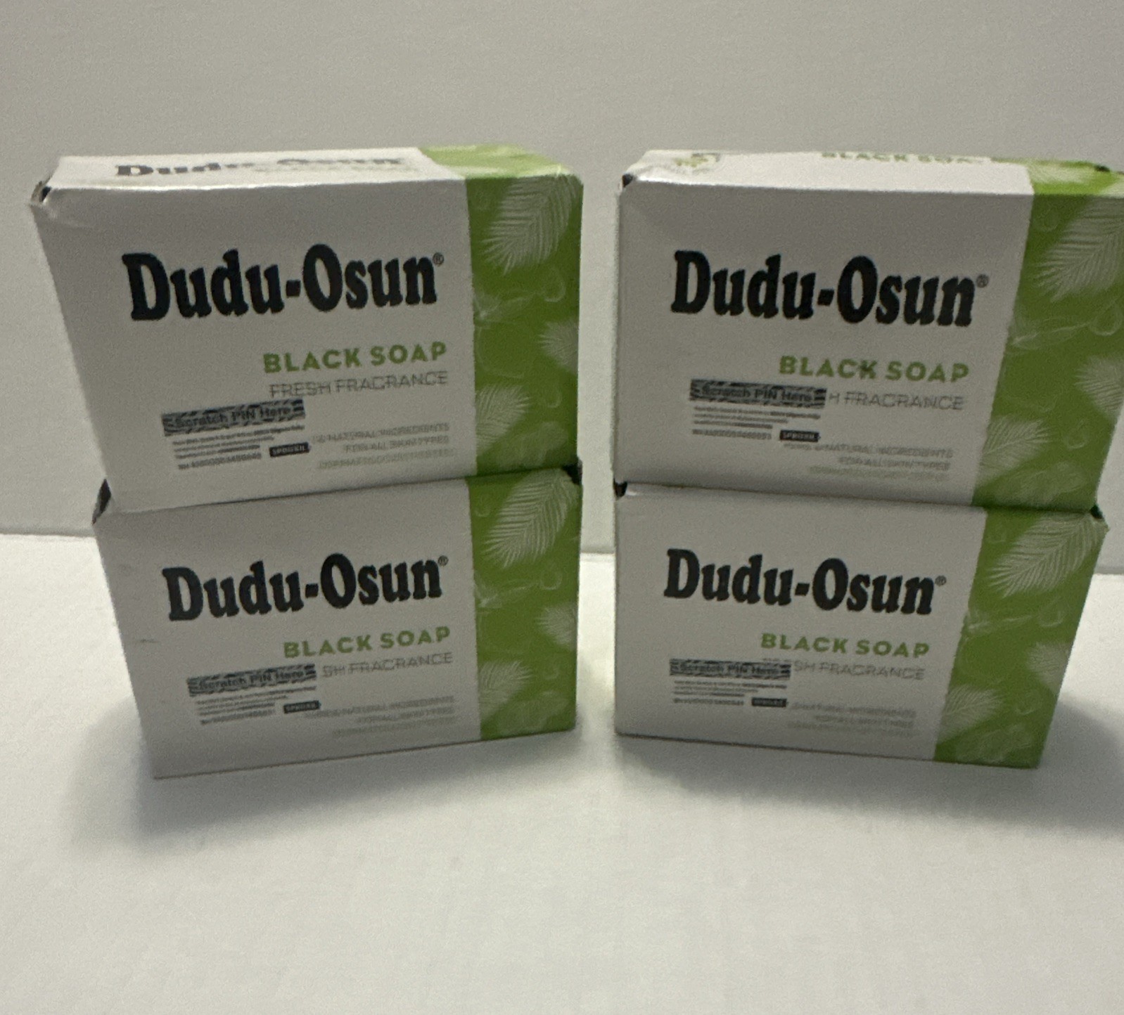 4x NEW IMPROVE DUDU OSUN AFRICAN BLACK Tropical & Natural SOAP