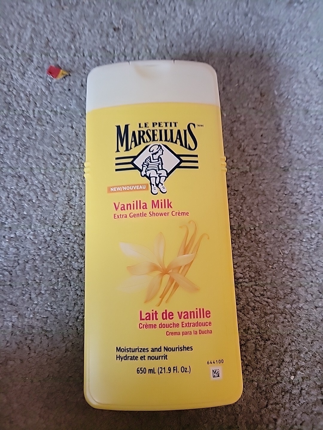 LE PETIT MARSEILIAIS VANILLA MILK EXTRA GENTLE BODY WASH MOISTURIZES 13.5FL OZ