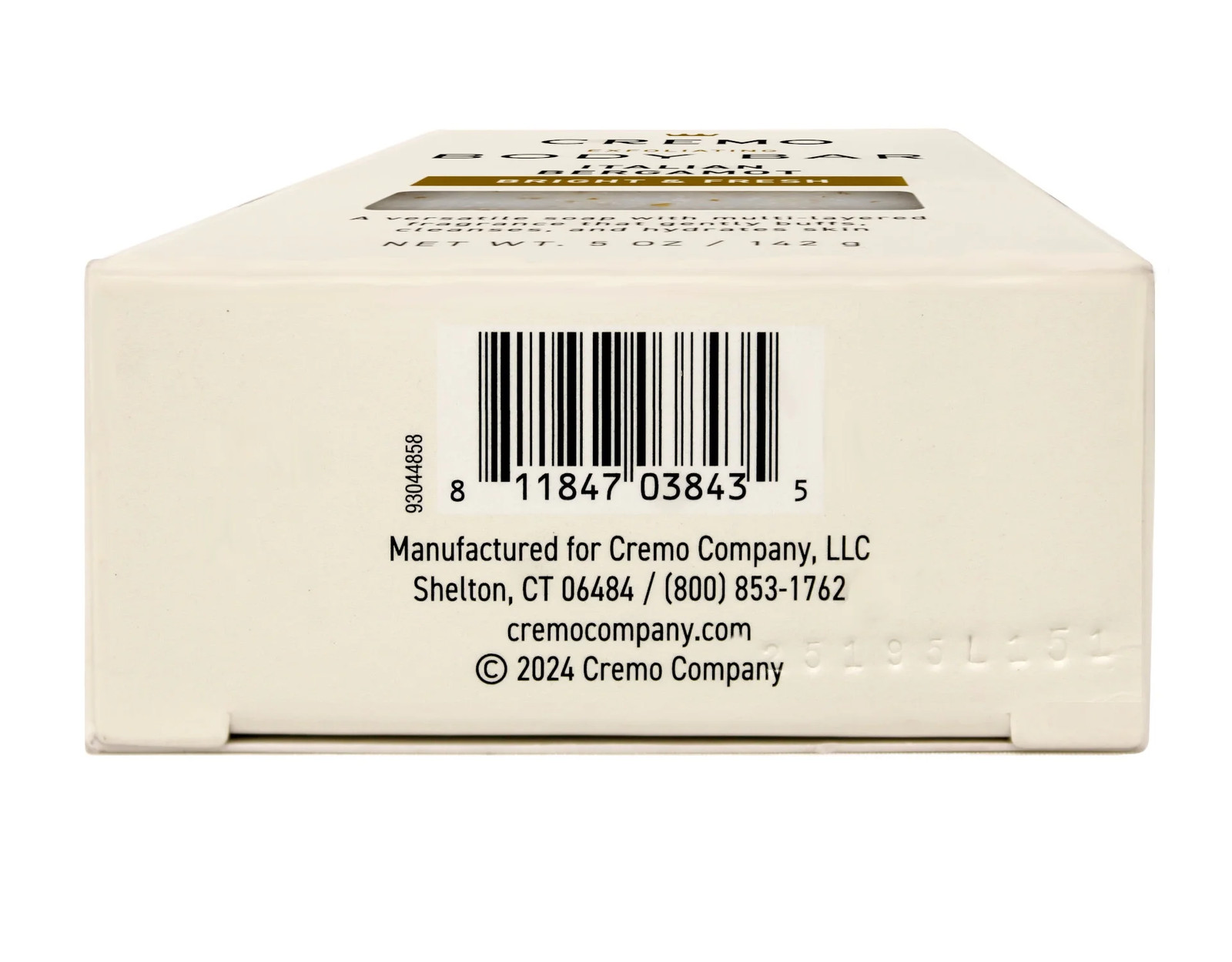 2 Pack – Exfoliating Body Bar for Men, Italian Bergamot Scent, Multi-Layered Fr