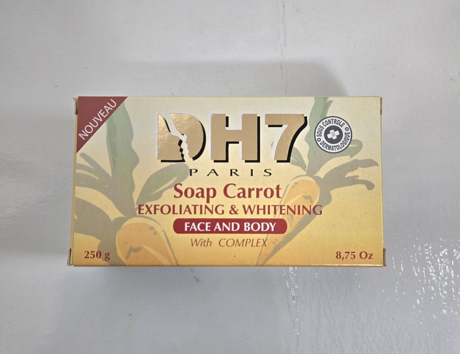 DH7 Exfoliating Soap With Carrot Free And Fast Shipping