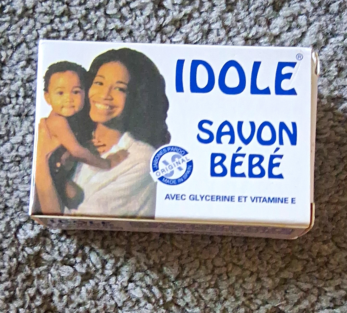 Idoole Savon Bébé Baby Bar Soap Glycerin Vitamin E Unscented 3.5 oz