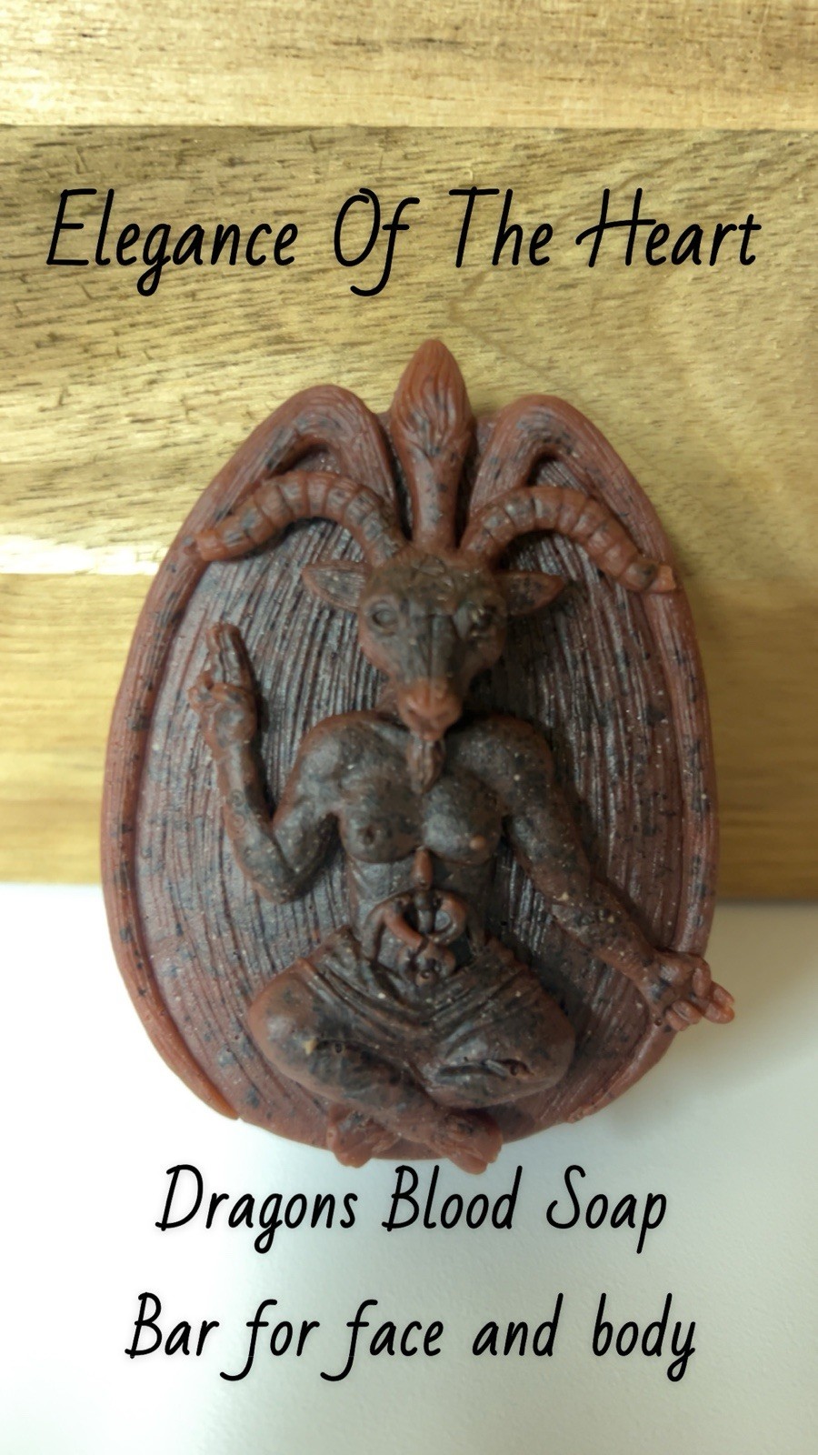 Elegance Of The Heart Dragons Blood Bar Soap, Face & Body Unisex baphomet
