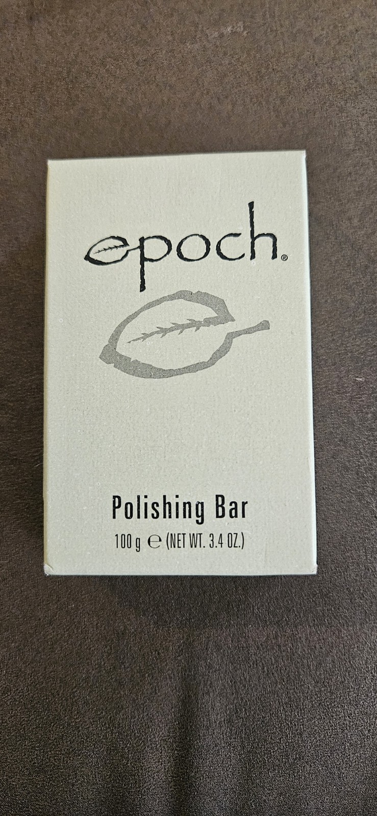 Nu Skin Nuskin Epoch Polishing Bar Soap 3.4oz 100g Remove dead skin dirt Oil NEW
