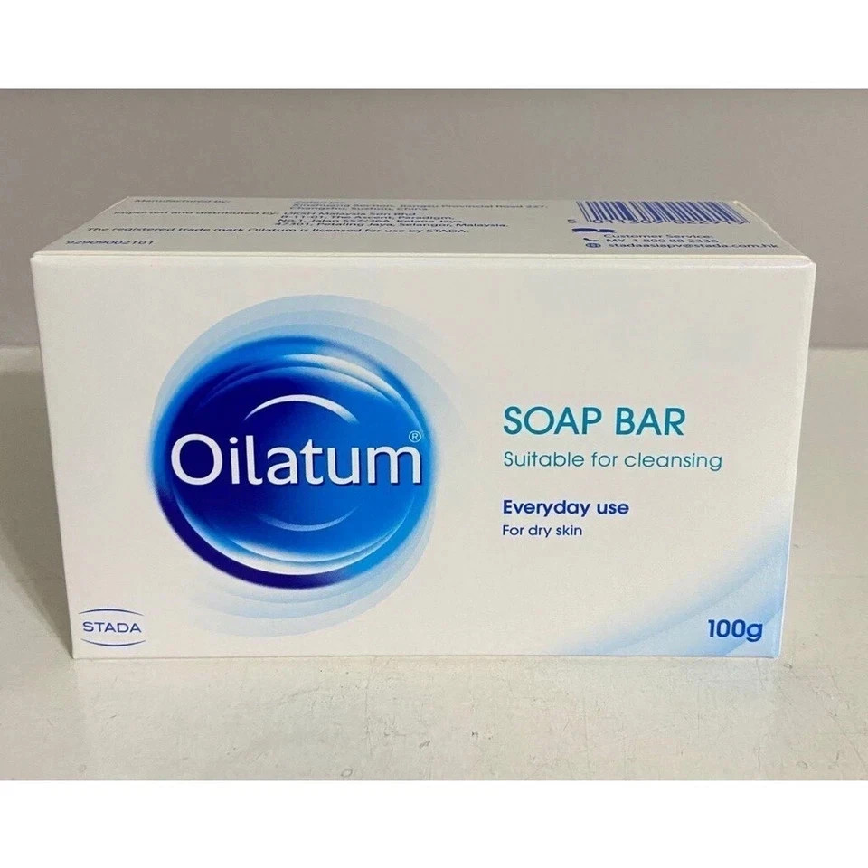 5 Boxes OILATUM Bar SOAP For Dry Skin 100g Gently Cleanses Moisturizes