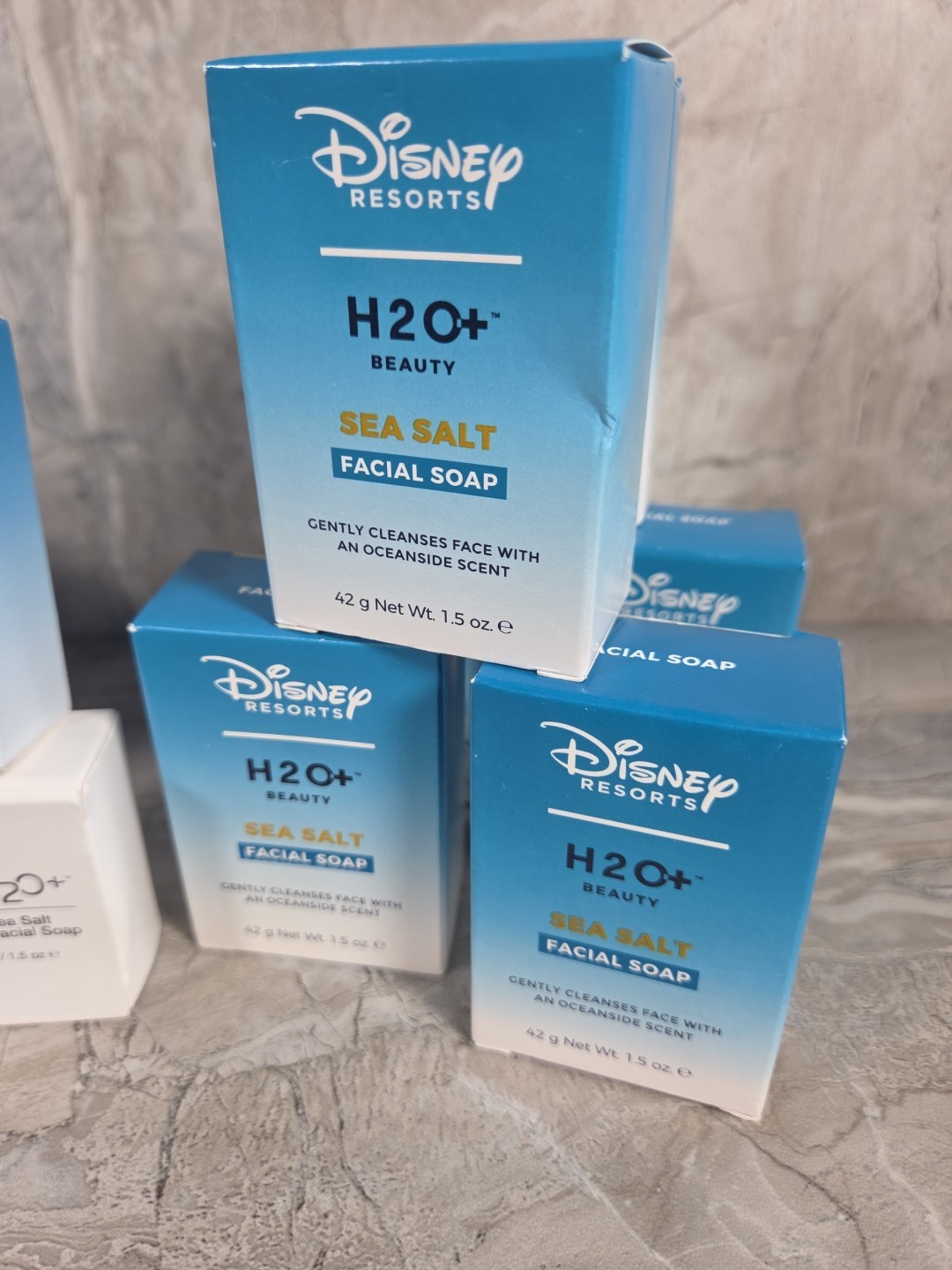 Disney Resort H20+ Sea Salt Facial Body Soaps 1.5-2.0 Oz Lot 12 Bars