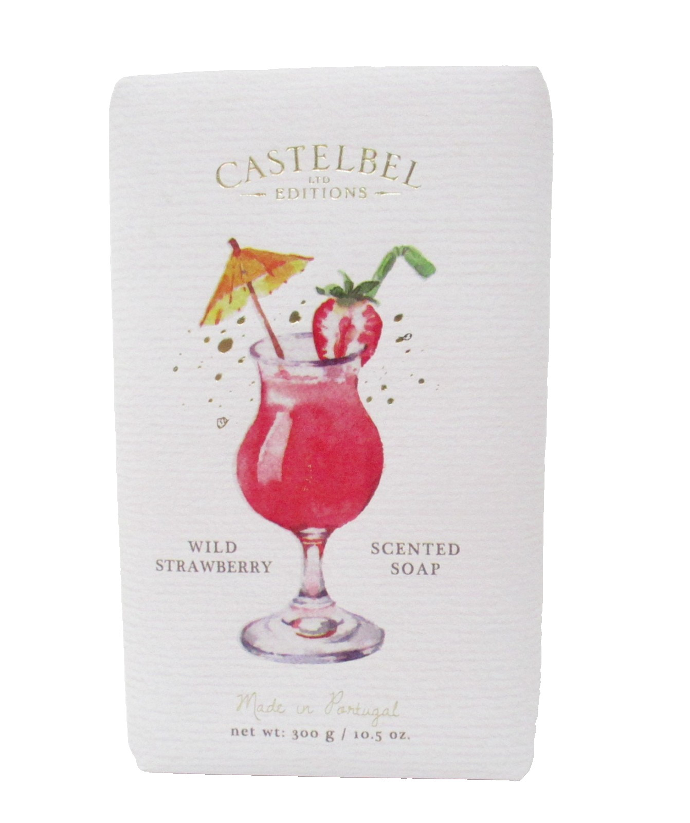 Castelbel LTD Editions Luxury Bath Bar Soap Wild Strawberry Scented 10.5oz