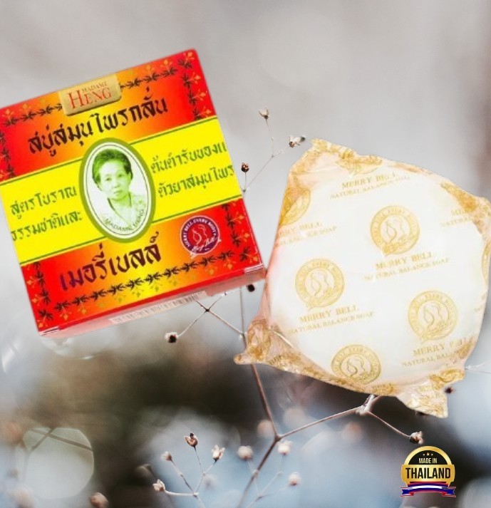 Madame Heng Herbal Soap Original Formula 45g x6 Natural Thai Face/ Body Bar Soap