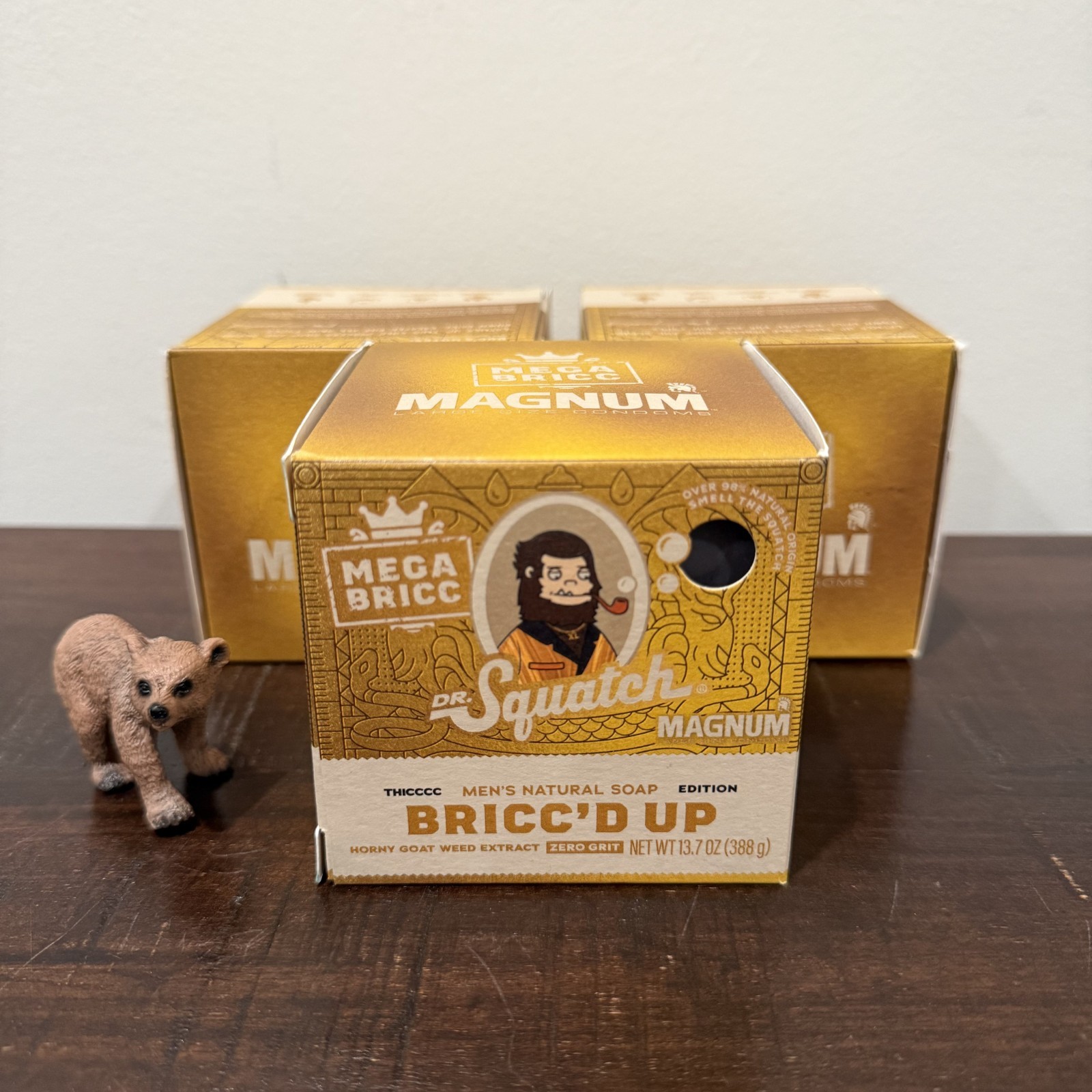 Dr Squatch Magnum Mega Bricc Bricc’d Up Men’s Natural Soap Limited Edition NEW