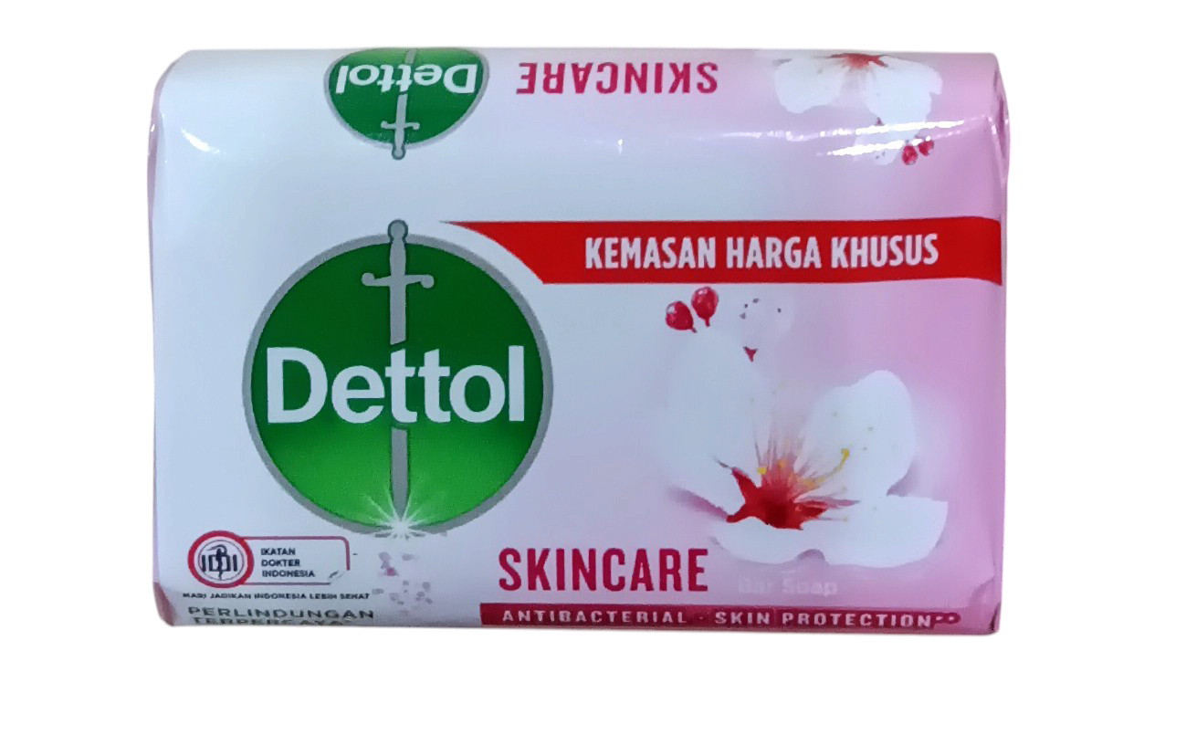 Dettol Antibacterial SkinCare Bar Soap 100 g (6 Pack)