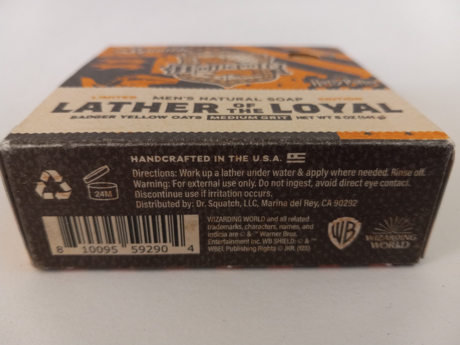 Dr. Squatch Bar Soap Harry Potter Hufflepuff/Slytherin/Ravenclaw Limited Edition