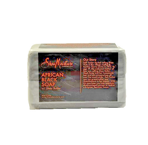 SheaMoisture Bar Soap for Troubled Skin Acne Prone African Black Soap 8 oz( 2)