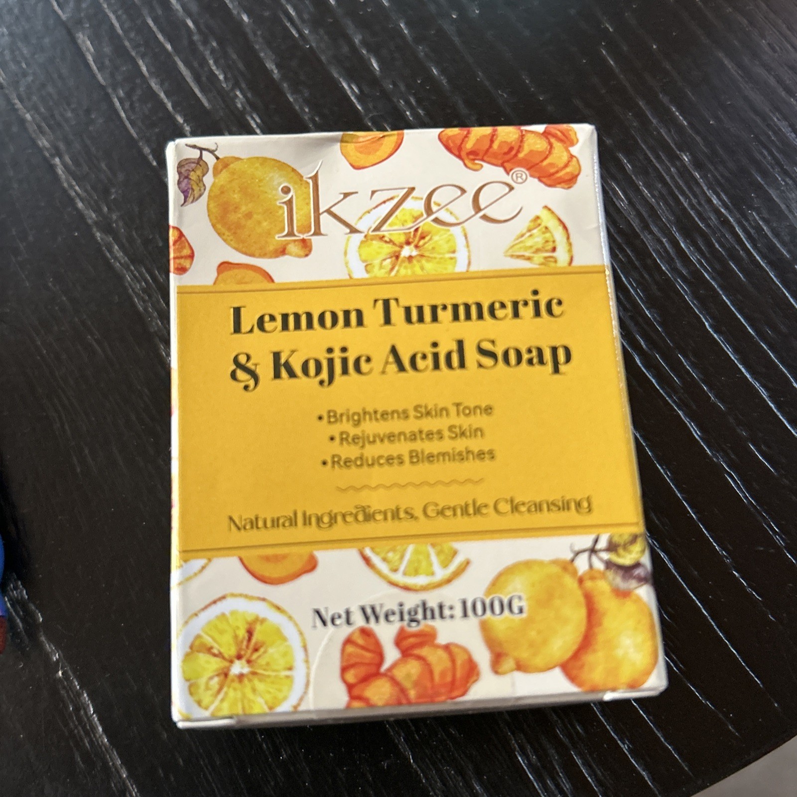 2 Pk – Ikzee. Lemon turmeric and kojic Acid Soap. 100g