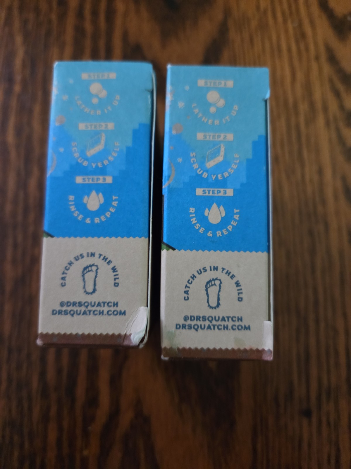 Dr. Squatch Men’s Natural Soap Minecraft Diamond Scrub (2) Bars Limited Edition