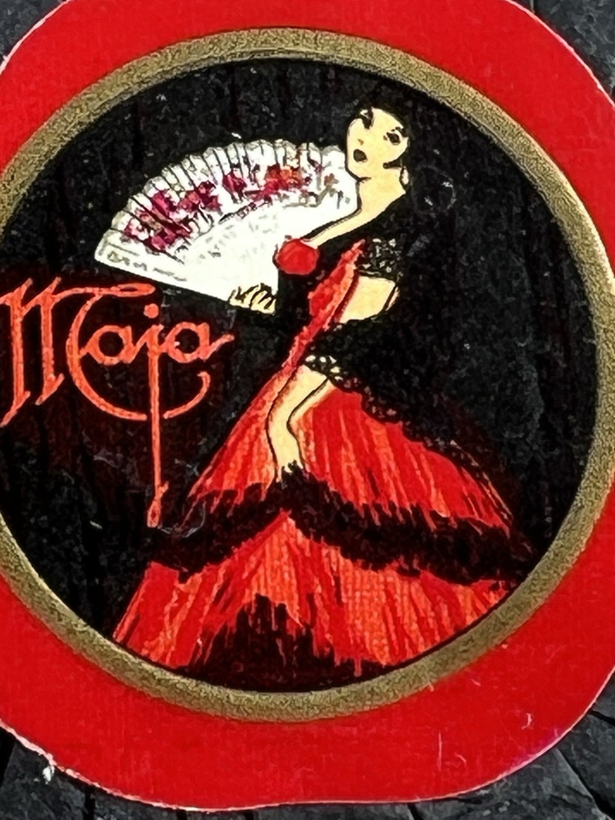Vintage MAJA by Myrurgia Soap Round Bar Barcelona Spain 2” Discontinued