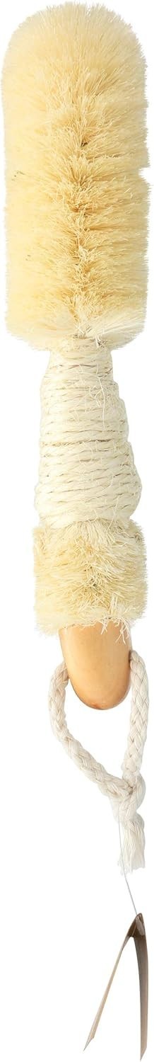 Sisal Bath Brush for Shower – 9 in – Traditional Japanese-Style Loofah Brush for