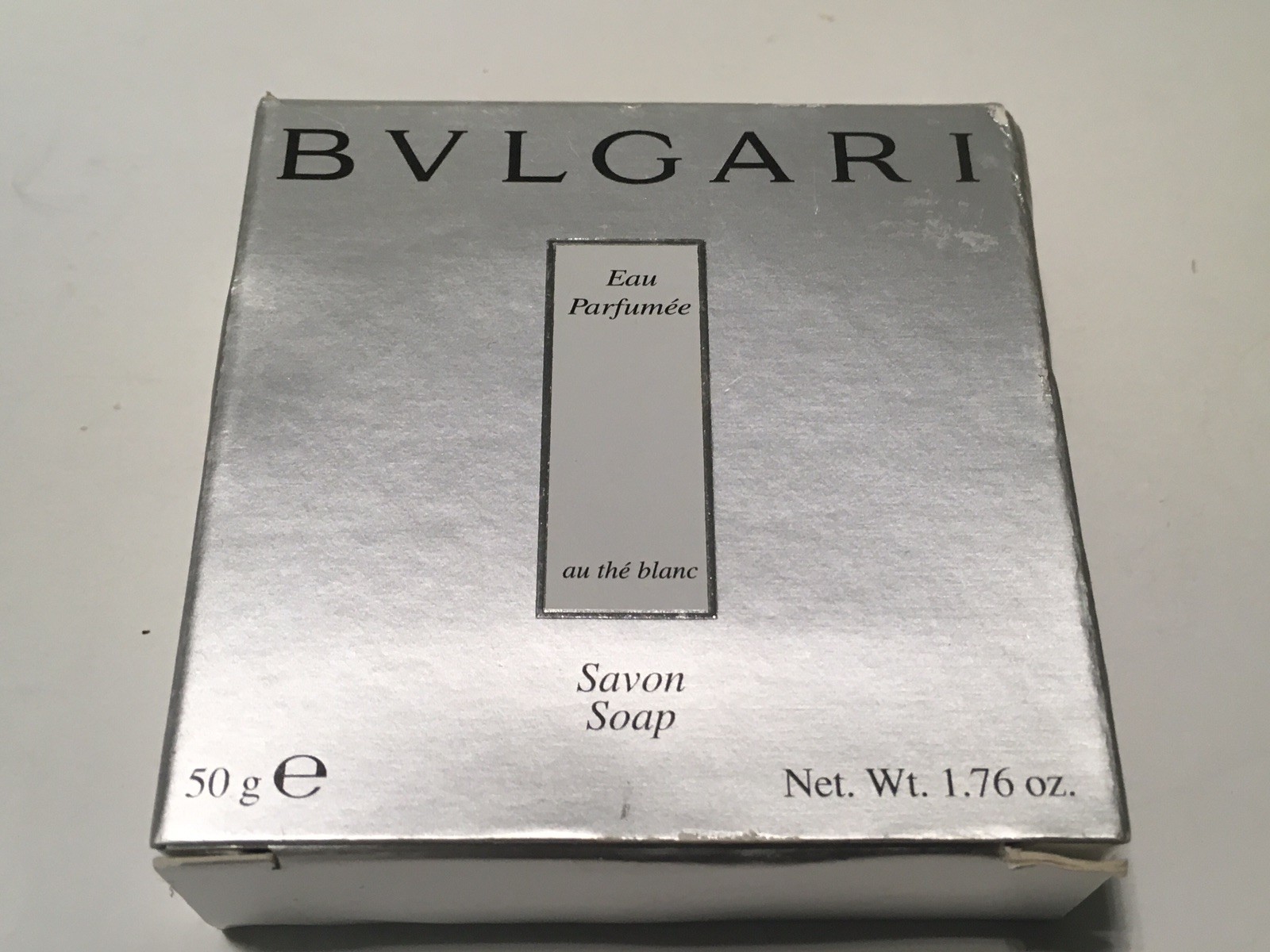 Bvlgari Eau Parfumee Au The Blanc Savon Soap Bar 50g 1.76oz
