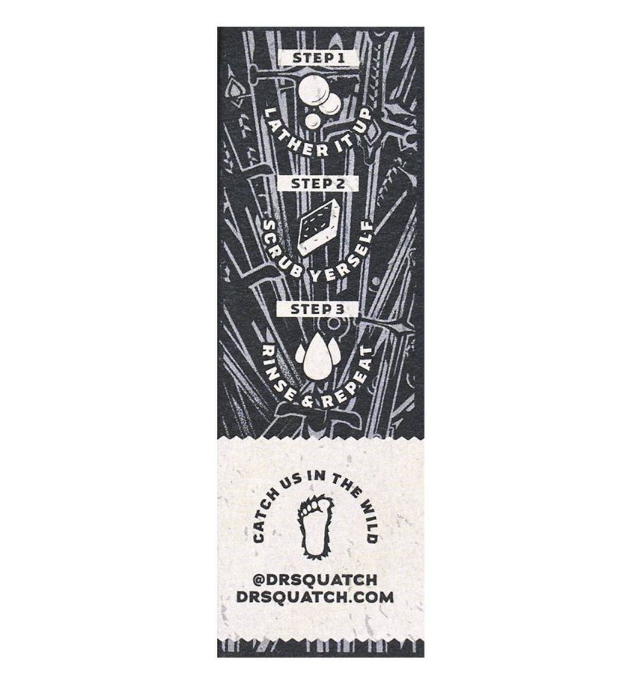 NIB~ Dr Squatch Game of Thrones Thousand Sword Scrub 5 oz Natural Bar Soap Men’s