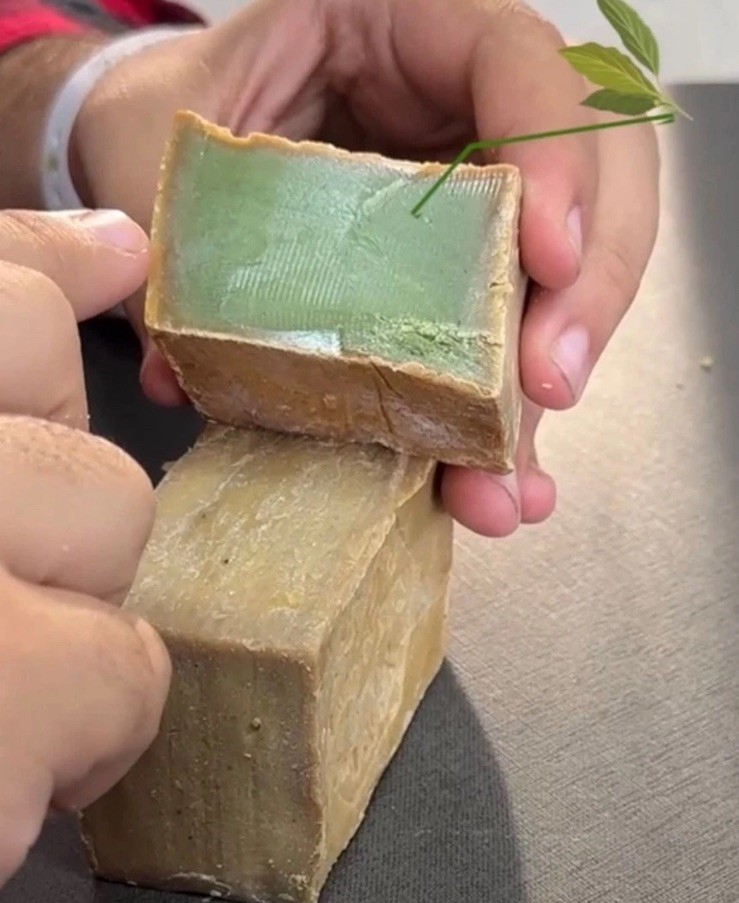 Laurel oil soap Olive Traditional Natural Aleppo-Ghar Best Vegan صابون غار حلبي