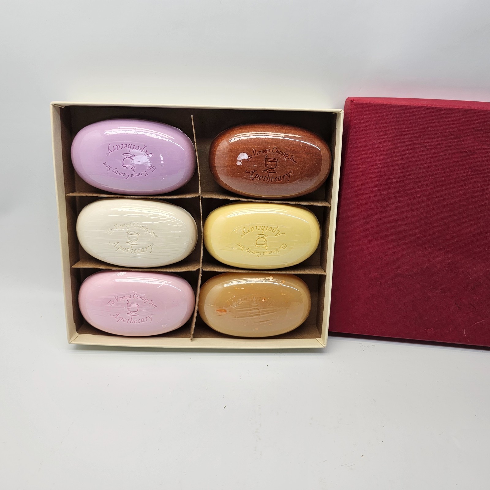 Vermont Country Store Soap NIB Set 6 Apothecary Soaps