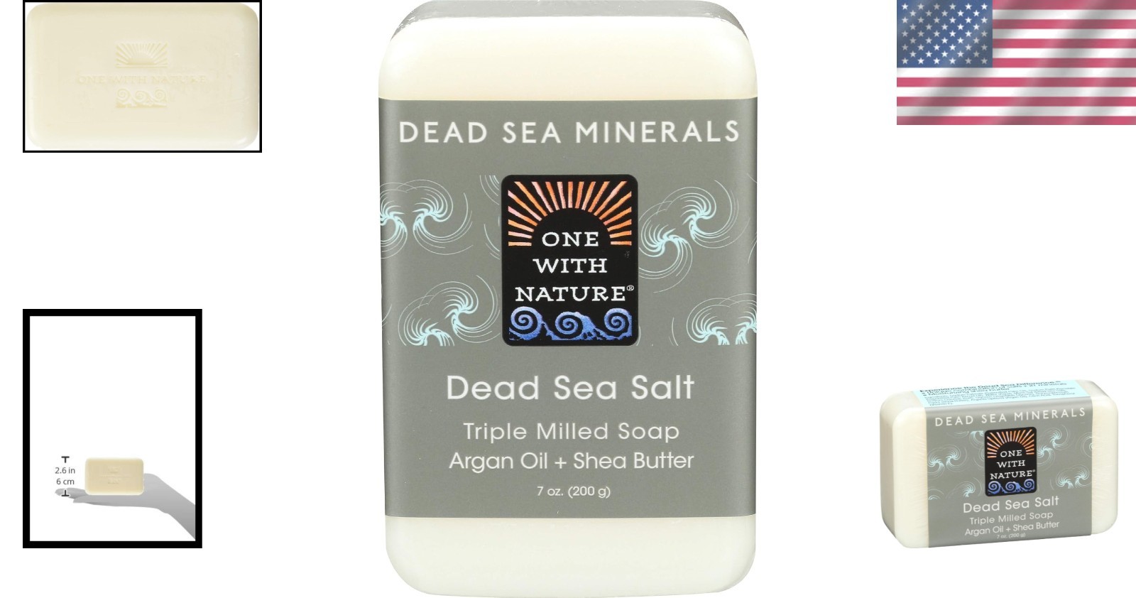 Luxurious 7 oz Dead Sea Mineral Soap – Hydrating, Moisturizing for Face & Body