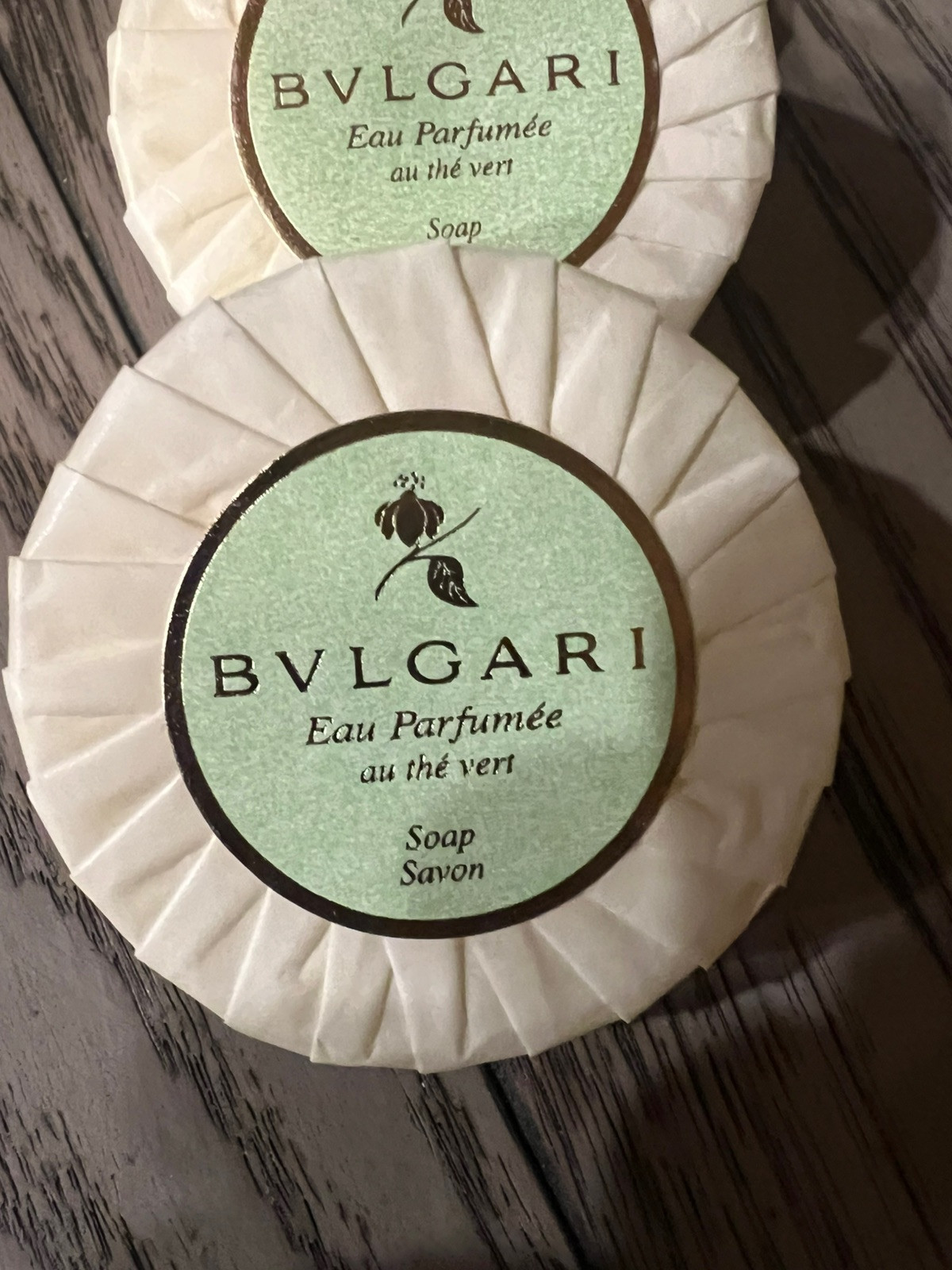 Bvlgari Au the Vert (Green Tea Soap) – 1.7oz/50 Grams/ea 3 Piece Total