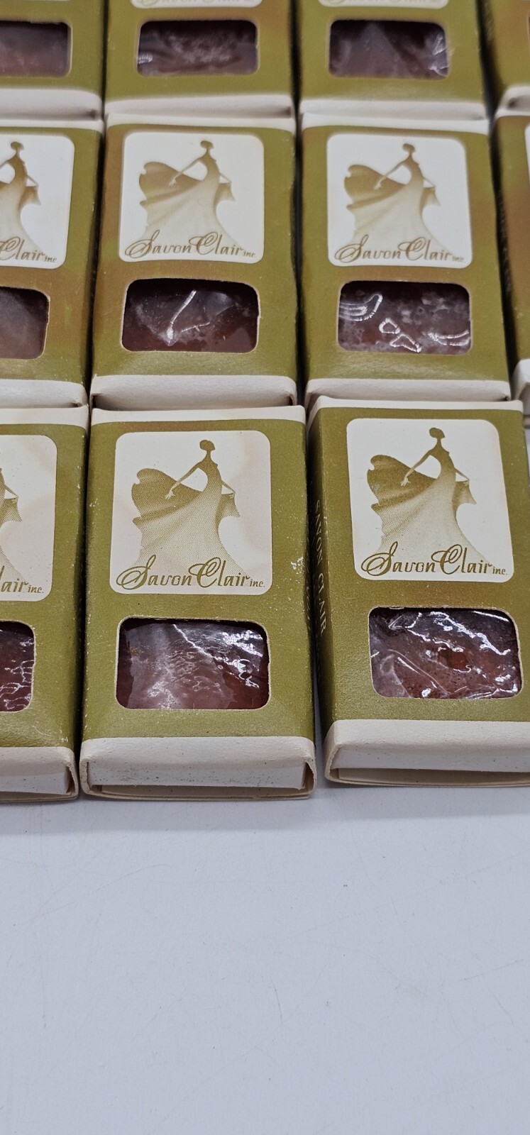 Vintage Savon Clair Mini Soaps Boxed Lot of 26 Unused Old Stock 1950’s NOS
