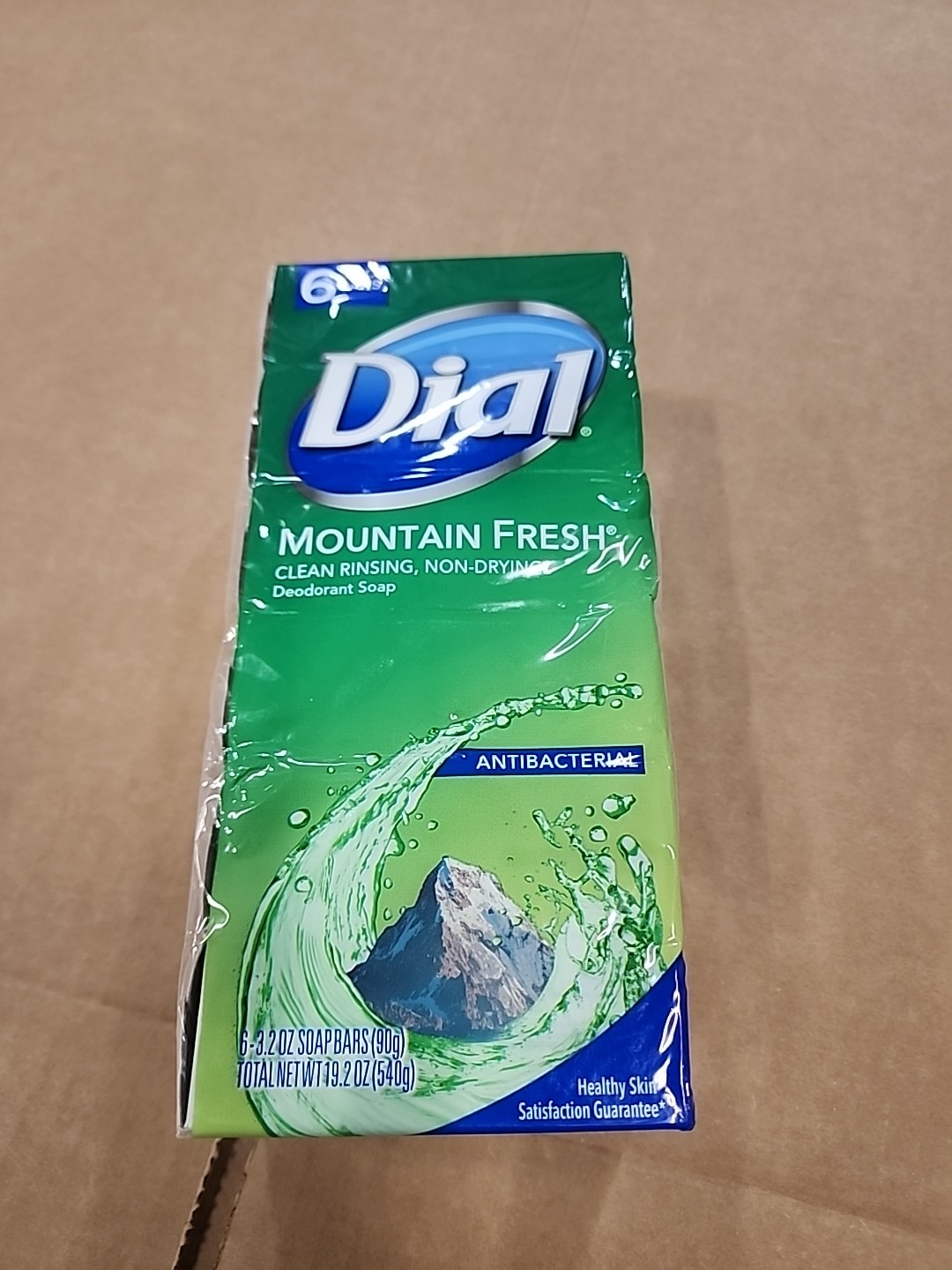 Dial Antibacterial Bar Soap Mountain Fresh Deodorant 3.2oz (6 Pack) DISCONTINUED