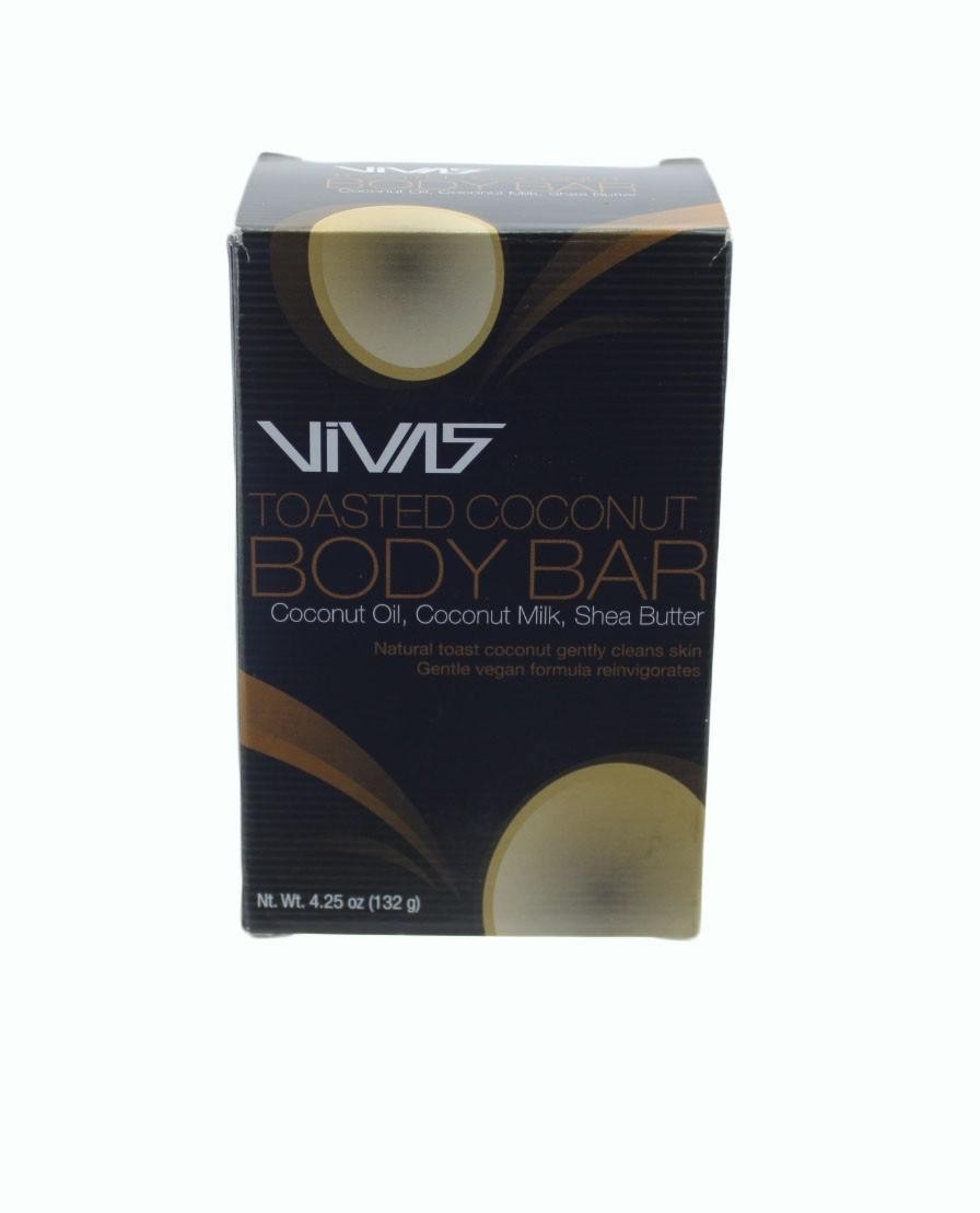 Bar Soap Vivas by Ampro Toasted Coconut Body Bar 4.25 oz