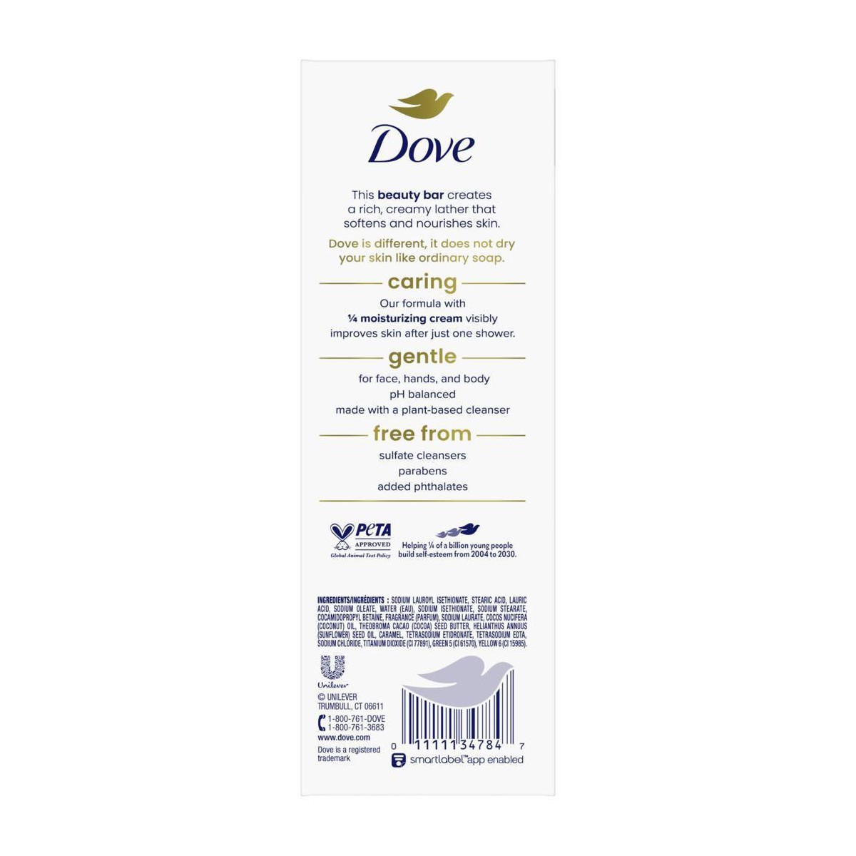 Dove Beauty Restoring Coconut & Cocoa Butter Beauty Bar Soap – 8pk/3.75oz