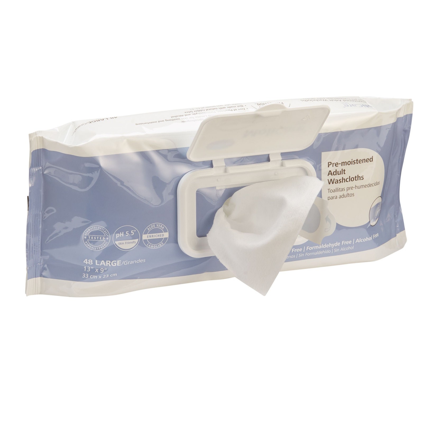 MoliCare Skin Personal Cleansing Wipe 9 x 13″ 225600 12 Pack 576 Wipes